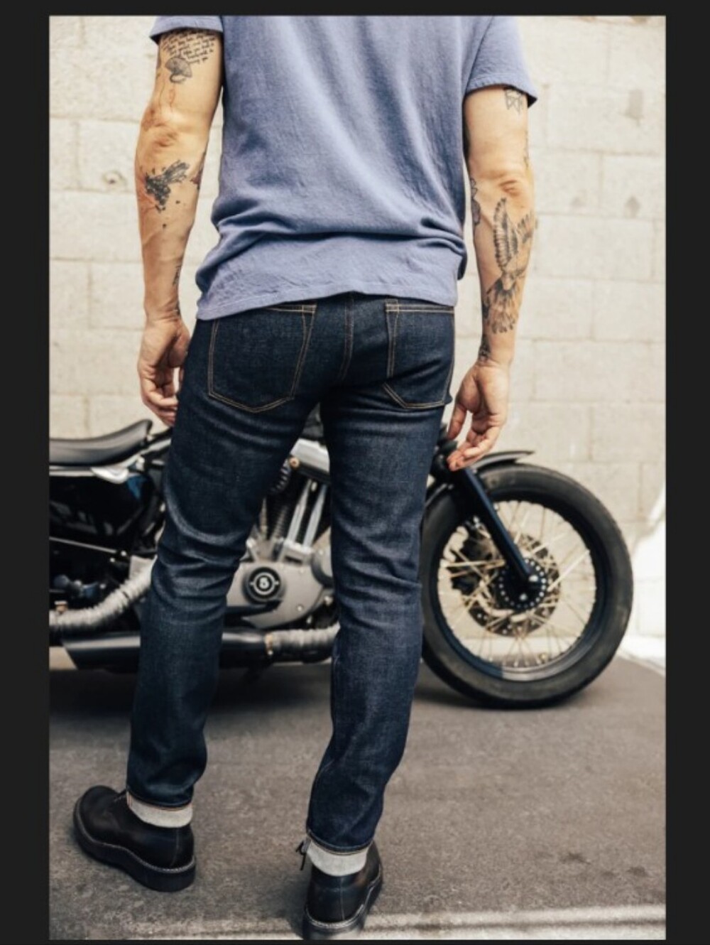 Hiroshi KatoThe Pen Slim 14-Ounce Stretch Selvedge Jeans Indigo Raw Size 32 EUC - Picture 2 of 16